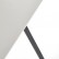 Стол HALMAR BALROG (столешница - светло-серый,каркас - черный)