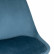 Стул Stool Group обеденный FRANKFURT обивка велюр цвет синий деревянные ножки