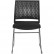 Офисный стул Riva Chair D918B черный, хромированный пруток, пластик/ткань