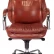 Кресло руководителя Бюрократ T-9950, обивка: кожа, цвет: светло-коричневый (T-9950/CHOCOLATE)