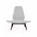 Кресло Brahma Chair Светло-серый