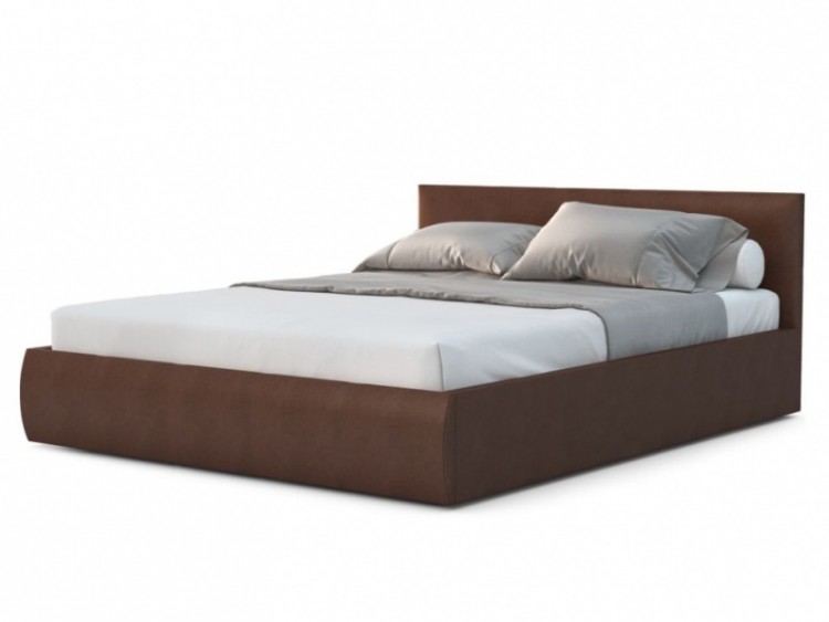 Кровать Верона 160 (подъемник), Teos Dark brown