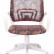 Кресло детское Бюрократ KD-W4 черный/красный красный кристалл крестовина пластик белый пластик белый