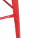 Стул барный Stool Group Tolix WOOD красный глянцевый, металл с порошковым покрытием, светлое дерево, металл