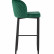 Барный стул Stool Group Оскар велюр изумрудный, обивка из практичной и устойчивой к истиранию мебельной велюровой ткани,