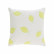 Чехол для подушки Etel 100% белый с желтыми лимонами 45 x 45 cm