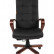 Офисное кресло Chairman 424WD Россия нат.кожа/экокожа черная