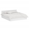 Стандарт Кровать 1800, цвет белый, ШхГхВ 183,5х203,5х70 см., сп.м. 1800х2000 мм., без матраса, основание есть