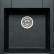 Кухонная каменная мойка 46x51 TOLERO Classic R-117 черная