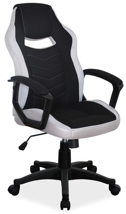 Кресло компьютерное SIGNAL CAMARO (ткань - черно-серый)
