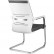 Кресло Riva Chair D819 серое для посетителя, хром, спинка сетка