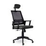 Кресло М-808 Аэро/Aero blackPL пластик Ср E72-к/NET202/E72-к (серый)