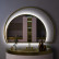 Зеркало с подсветкой в дизайнерской раме Pavia Extra