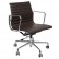 Кресло Eames Ribbed Office Chair EA 117 кофейная кожа