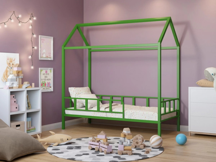 Кровать-домик Риччи Зеленый