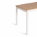 Обеденный комплект Хадсон (стол + 4 стула)/ Hudson Dining Set (mod.0103) МДФ/тополь/меламин, стол: 118х74х73 см, стул: 42,5x46,5x93,5 см, White (Белый) / Natural (натуральны