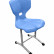 Школьный стул ШС10 - единая сиденьеспинка с 3D рисунком