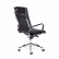 Кресло офисное / Харман / (black) хром / черная экокожа