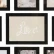 Рамка для фотографий Pleasant moments, 57х57 см, белая/черная