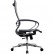 Кресло для руководителя Метта B 2m 9/К131 (Комплект 9) серый, сетка, крестовина хром