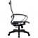 Кресло для руководителя Метта B 2m 9/К131 (Комплект 9) серый, сетка, крестовина хром