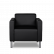 Кресло Евро 710х770 h700 Искусственная кожа P2 euroline  9100 (черный)