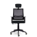 Кресло М-808 Аэро/Aero blackPL пластик Ср S-0401/NET202/S-0401 (черный)