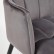 Кресло SASKIA (mod. 8283) металл/ткань, 55 х 61 х 85см, серый (G-062-40)/черный