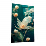 Картина АртаБоско Картина на стекле 40х60 &quot;Подводные цветы 3&quot;. Артикул WBR-05-1383-04
