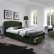 Кровать с шуфлядами HALMAR SABRINA (темно-зеленый)