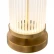 Настольная лампа Thibaud отделка состаренная латунь antique, матовое стекло, белый абажур EH.L-4.LT.2220  EH.L-4.LT.2220