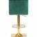 Стул барный DOBRIN GOLDIE, зеленый велюр (MJ9-88)