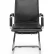 Кресло офисное / Харман CF / (black) хром / черная экокожа