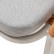 Стул "Марсель" плетеный из роупа, каркас алюминий светло-серый (RAL7035) шагрень, роуп оранжевый меланж круглый, ткань светло-серая