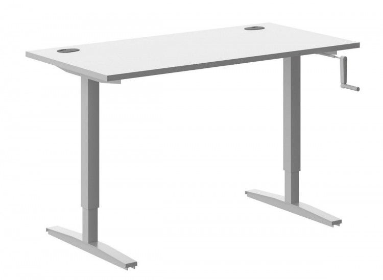 Стол письменный XTUP 147 Белый/Серый 1400х700х750 XTEN-UP