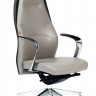 Офисное кресло Chairman BASIC кожа/кз, светло-серый/темно-серый N