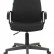 Кресло Бюрократ CH-808-LOW черный 3С11 низк.спин. крестовина пластик