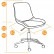 Кресло STYLE ткань, серый, F68