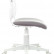 Кресло детское Бюрократ CH-W296NX, обивка: сетка/ткань, цвет: белый/серый Neo Grey
