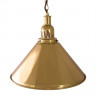 Лампа на один плафон &quot;Elegance&quot; (золотистая чашка, золотистый плафон D35см)