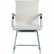 Кресло для посетителя Riva Chair 6016-3 бежевое, хром, экокожа