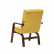 Кресло Leset Модена V28 желтый Орех текстура