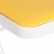 Стул складной FOLDER (mod. 3022G) каркас: металл, сиденье/спинка: экокожа, 46.5 х 47.5 х 79 см, yellow (желтый) / white (белый)