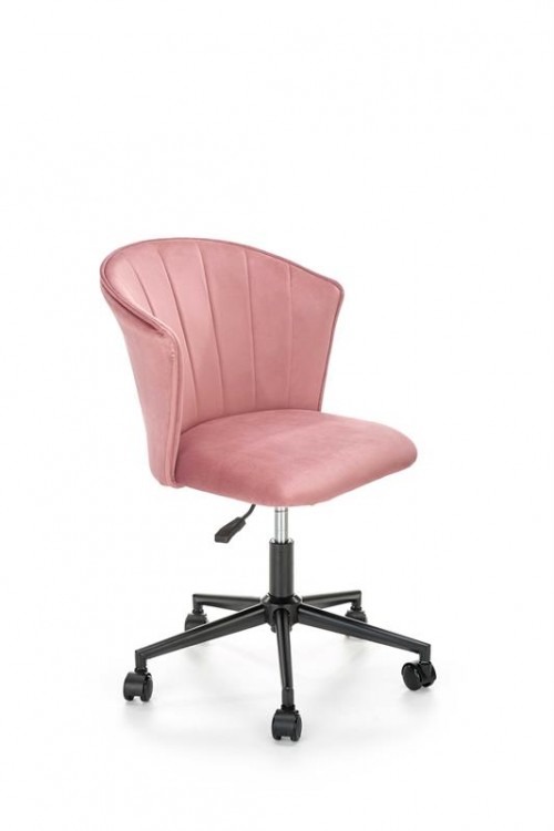 Кресло компьютерное Halmar PASCO (розовый/черный)