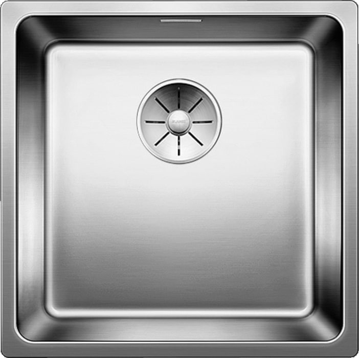 Кухонная мойка Blanco Andano 400-U (зеркальная полировка, без клапана-автомата)