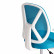 Кресло PLAY WHITE Blue (синий)