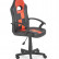 Кресло компьютерное HALMAR STORM (черный - красный)