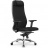 Кресло для руководителя Метта L 1m 38K2/4D черный, MPES, мультиблок, крестовина алюминий