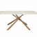 Стол обеденный Неаполь180 TW-1162-T, 180x90x76 см, белый мрамор