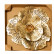 37SM-0503 Настенный декор Цветок 74,3*71,1*11,4см